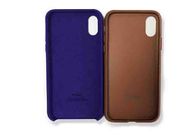 Dark Blue Cell Phone Silicone Cases Apple Phone Protector Back Cover Case Top Copy
