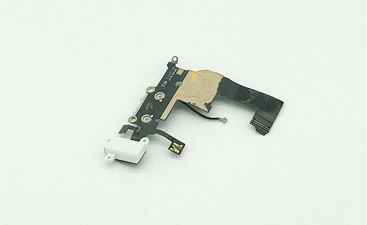 Charging Port Charger Dock Flex Cable Connector For iPhone 5 White Power Flex
