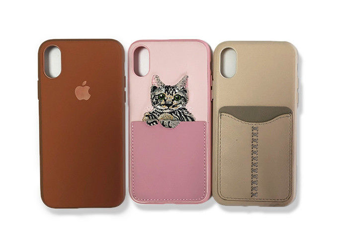 Delicate Cell Phone Silicone Cases iPhone Back Cover Protective Cases Animal Print