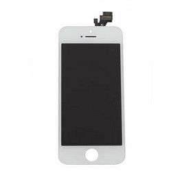 Tempered Iphone 5 Iphone LCD Screen Full Complete Set Display Replacement White