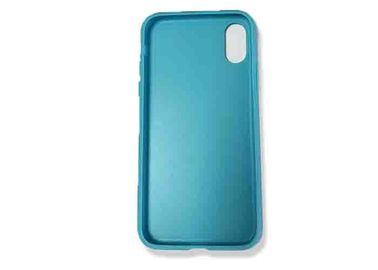 Dark Blue Cell Phone Silicone Cases Apple Phone Protector Back Cover Case Top Copy